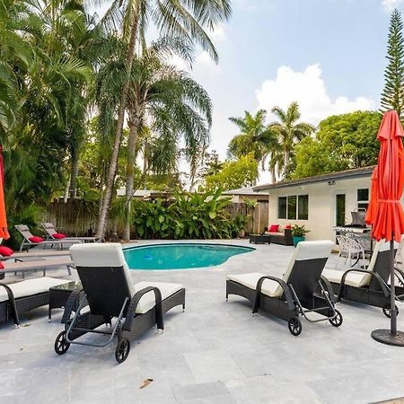 Private Oasis With Pool Near Beaches, Dining & Las Olas Fort Lauderdale Eksteriør bilde