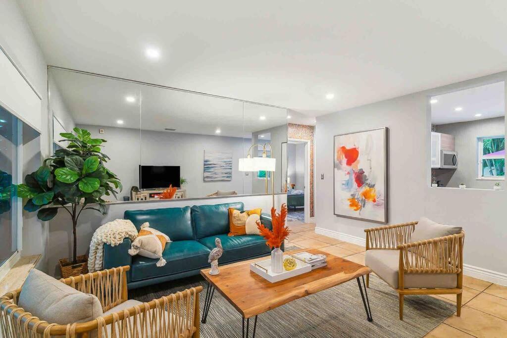 Private Oasis With Pool Near Beaches, Dining & Las Olas Fort Lauderdale Eksteriør bilde