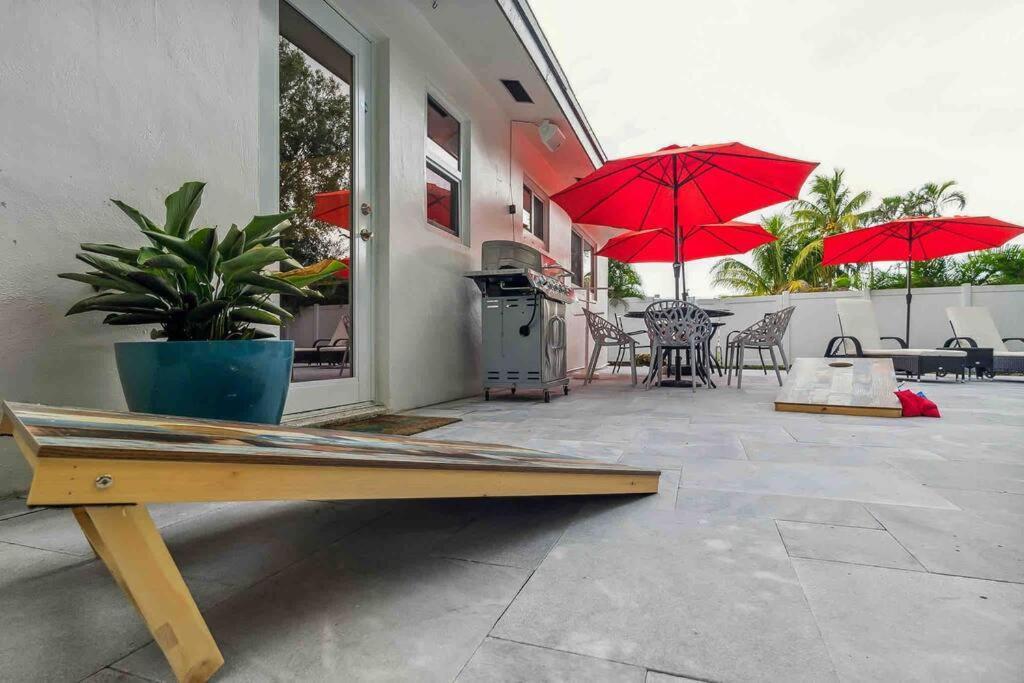 Private Oasis With Pool Near Beaches, Dining & Las Olas Fort Lauderdale Eksteriør bilde
