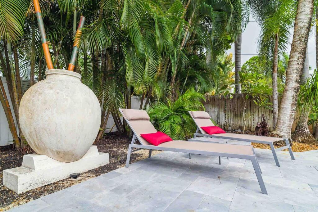 Private Oasis With Pool Near Beaches, Dining & Las Olas Fort Lauderdale Eksteriør bilde
