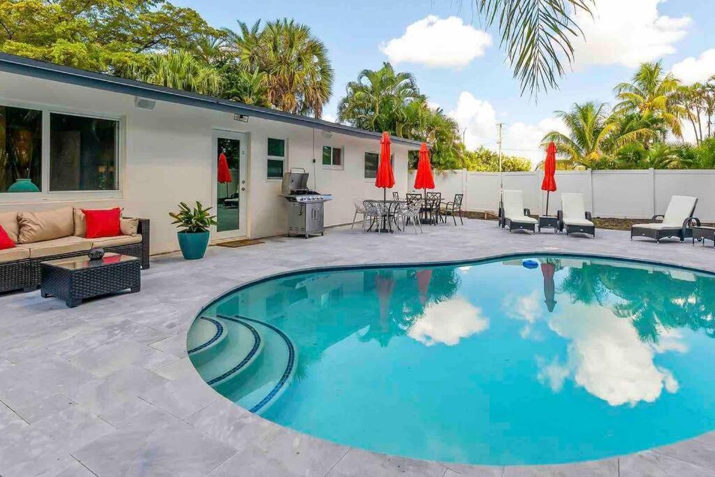 Private Oasis With Pool Near Beaches, Dining & Las Olas Fort Lauderdale Eksteriør bilde