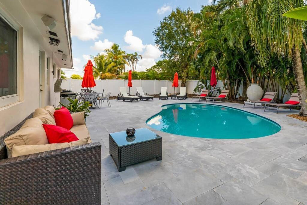Private Oasis With Pool Near Beaches, Dining & Las Olas Fort Lauderdale Eksteriør bilde
