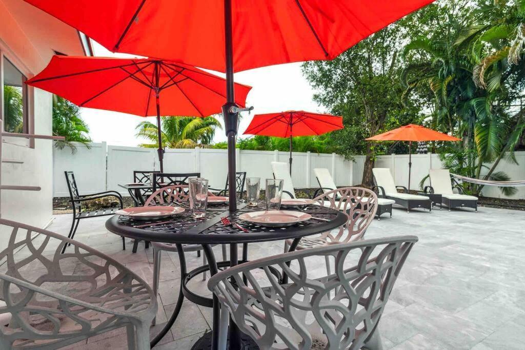 Private Oasis With Pool Near Beaches, Dining & Las Olas Fort Lauderdale Eksteriør bilde